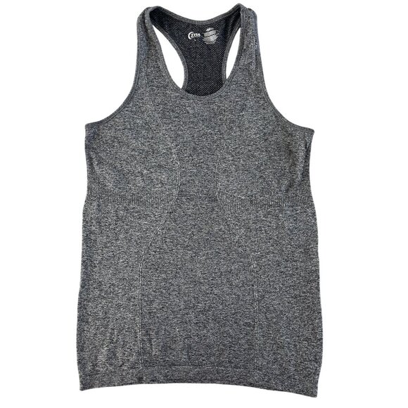 Zyia‎ Active Copper Charged Tank Top Women's Fog Gray Large Infused Seamless - Picture 5 of 10